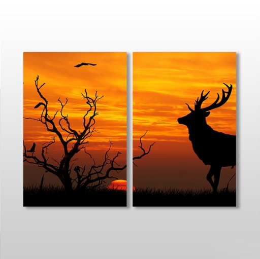 2 PARÇALI KANVAS TABLO